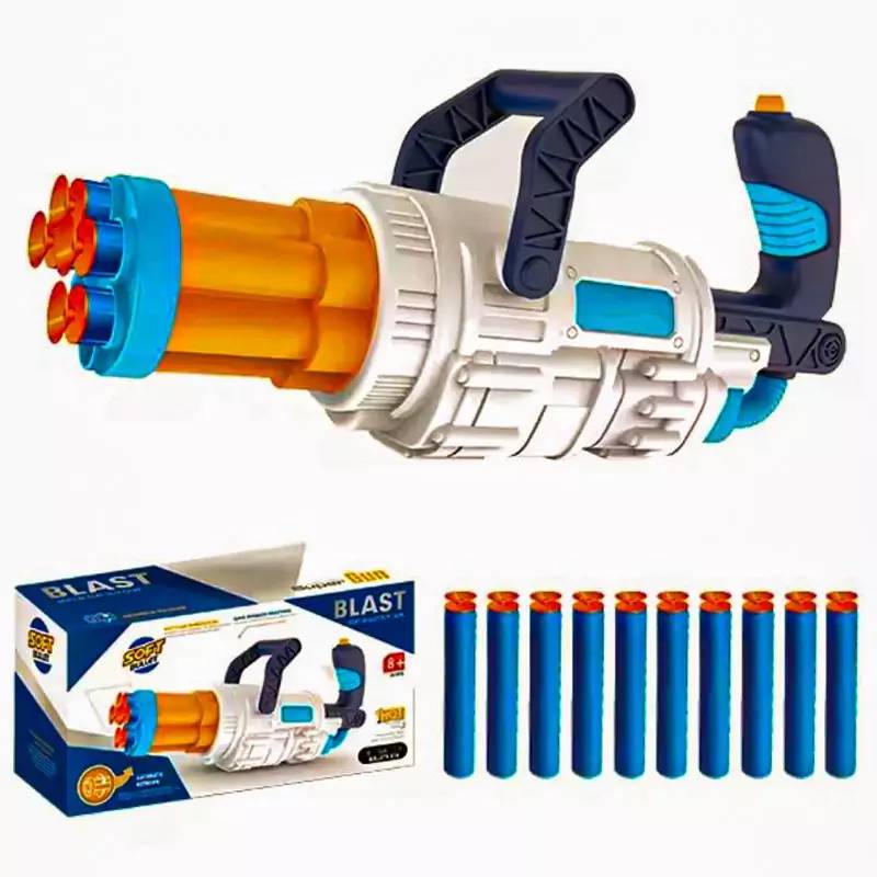 تفنگ بازی مدل رگباری 6 لول