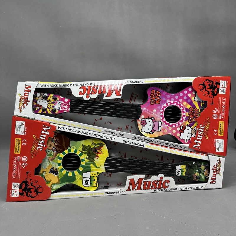 گیتار فانتزی طرح هلو کیتی و بن 10