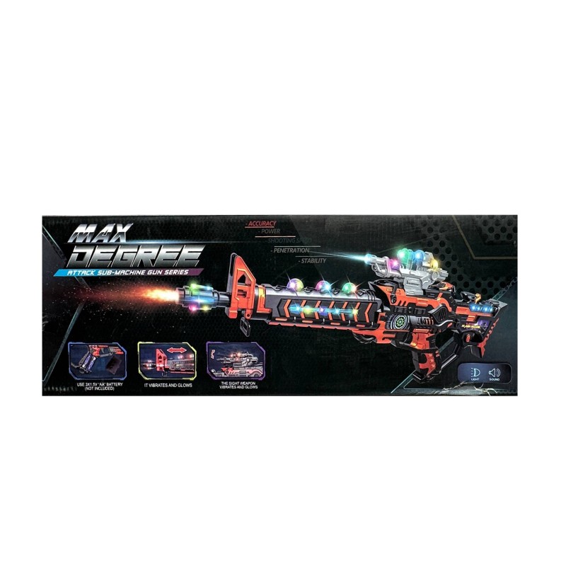 تفنگ موزیکال مدل AK558 برند Max Degree