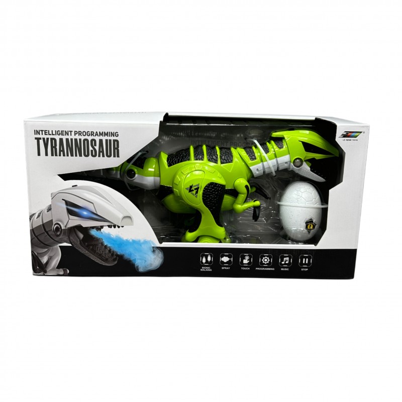 ربات دایناسور کنترلی دودزا و سنسور دار مدل K29