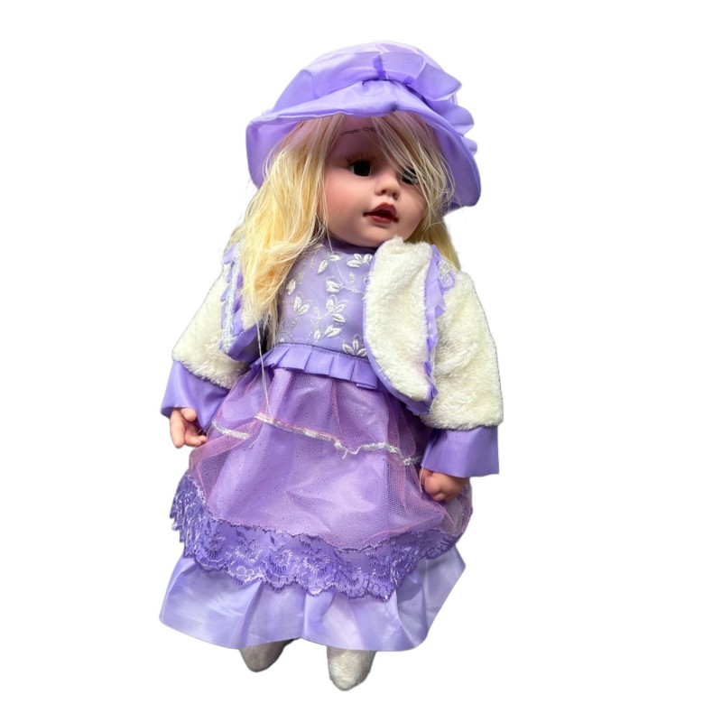 عروسک دخترانه کلاسیک با لباس مدل پرنسس