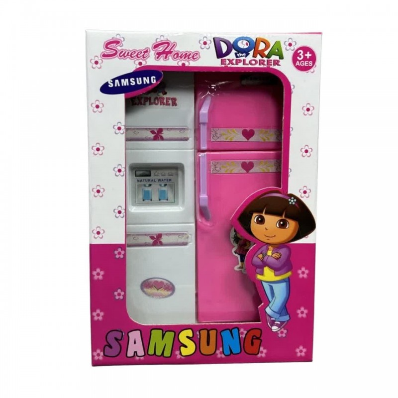 ست اسباب‌بازی آشپزخانه کودک دورا مدل 2در 1