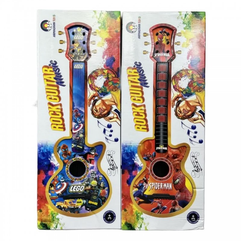 گیتار فانتزی پسرانه اسپایدرمن و لگو