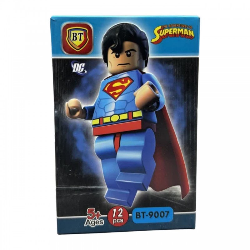 مینی فیگورهای ساختنی BT مدل شخصیت‌ سوپرمن