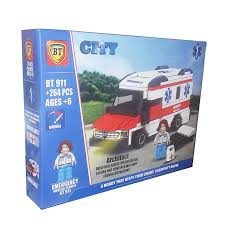 ساختنی طرح آمبولانس مدل 264 pcs