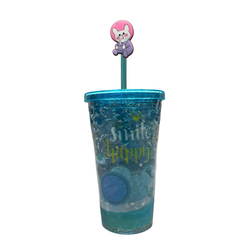 ماگ اسموتی مدل دو جداره سیلیکوژل طرح فضانورد