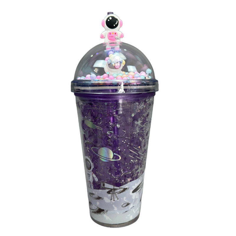 ماگ مدل دو جداره سیلیکوژل طرح فضانورد