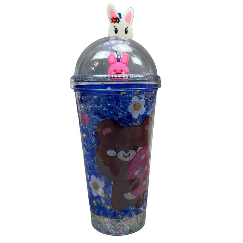 ماگ مدل دو جداره سیلیکوژل طرح خرسی