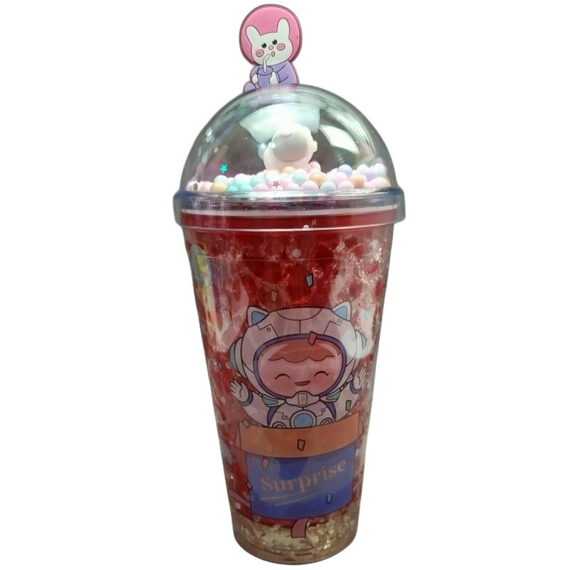 ماگ مدل دو جداره سیلیکوژل طرح فضانورد