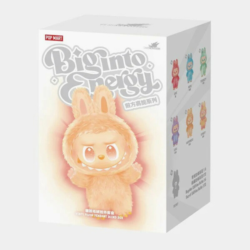 اسباب بازی شانسی پاپ مارت مدل عروسک لبوبو طرح انرژی