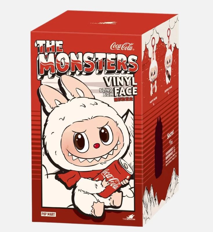 عروسک لبوبو طرح کوکاکولا