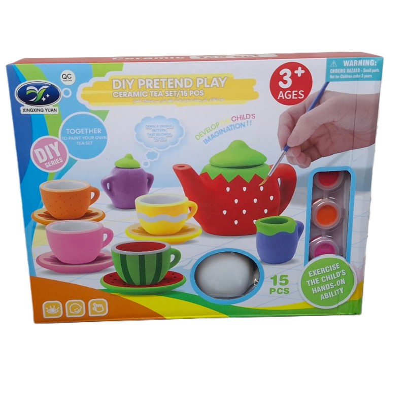 اسباب بازی رنگ امیزی سرویس چای خوری