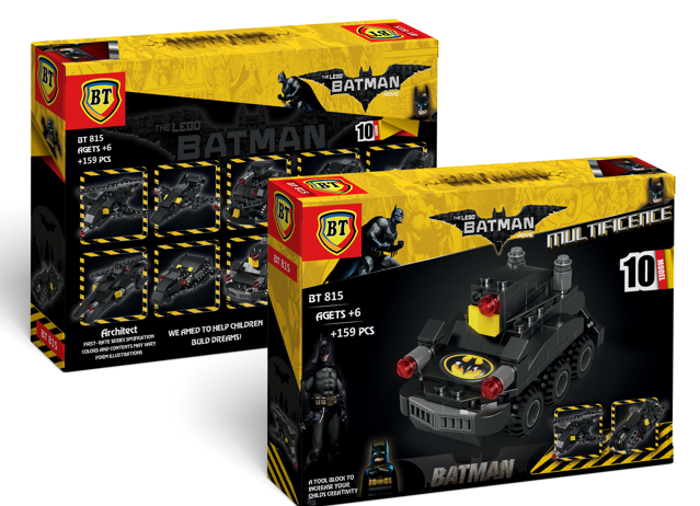 لگو ساختنی بتمن10 مدل BT815