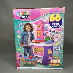 اسباب بازی آشپزخانه کلبه 66 پارچه زرین تویز ZARRIN TOYS