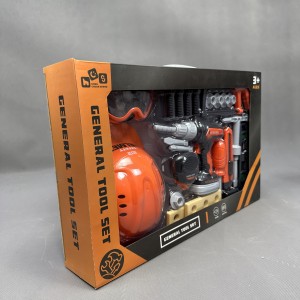 ست ابزار اسباب بازی GENERAL TOOL با کلاه ش