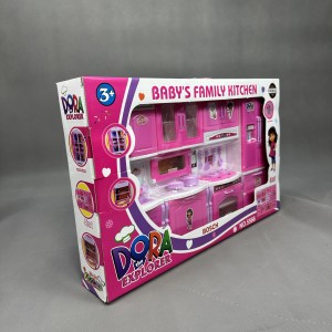 ست اسباب‌بازی آشپزخانه کودک مدل &quot;BABY’S FAMILY KITCHEN&quot; طرح Dora the Explorer