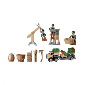 ست اسباب بازی ارتشی 4 در 1 برند ALSET (DIY TRUCK 4in1)