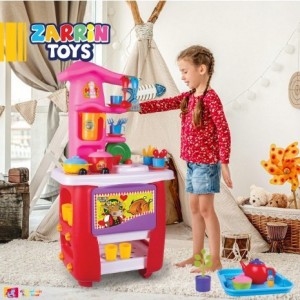 آشپزخانه کلبه 66 پارچه زرین تویز ZARRIN TOYS