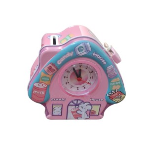 قلک ساعت دار فانتزی طرح خانه