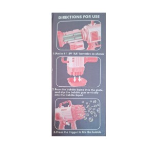 دستگاه حباب ساز رگباری