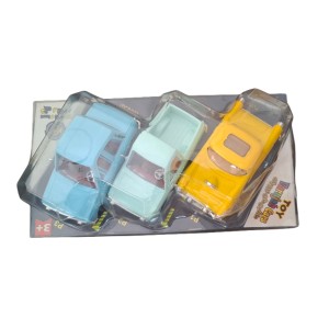 ست سه‌تایی ماشین فلزی اسباب‌بازی وروجک مدل کلاسیک کودکانه