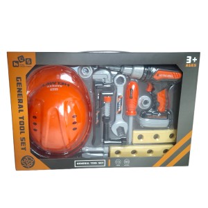 ست ابزار اسباب بازی GENERAL TOOL با کلاه ایمنی کد28-778