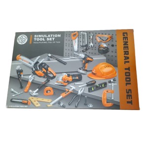 ست ابزار اسباب بازی GENERAL TOOL با کلاه ایمنی کد28-778