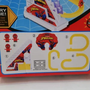 اسباب بازی پله و سرسره طرح اسپایدر من