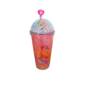 ماگ اسموتی دو جداره سیلیکوژل طرح  باربی کد110