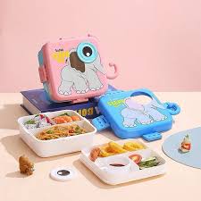 ظرف غذا دو طبقه فیل