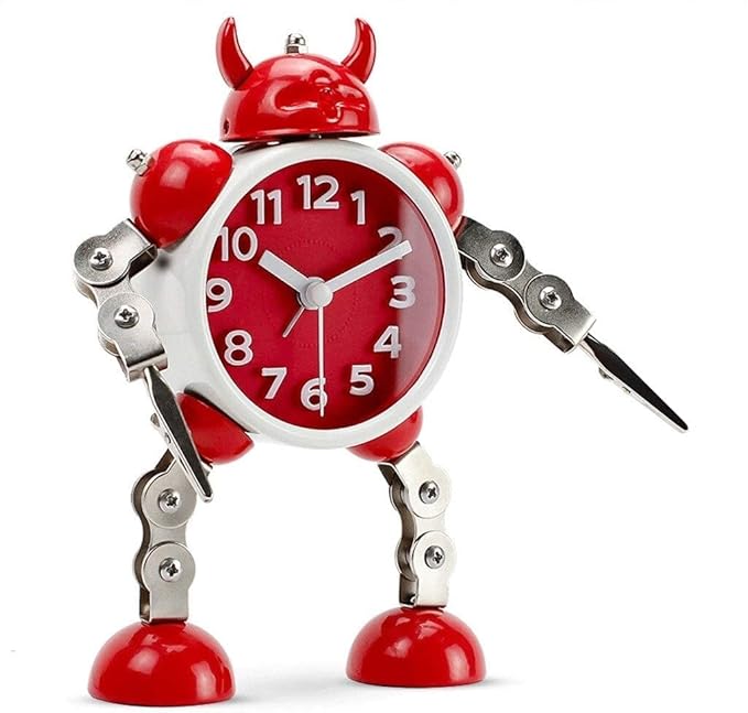 ساعت رو میزی فلزی سامورایی