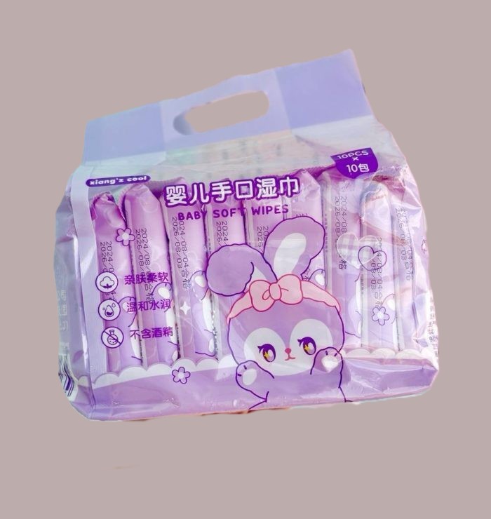 بسته دستمال مرطوب لوبی