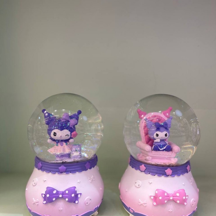 گوی موزیکال چرخان کرومی