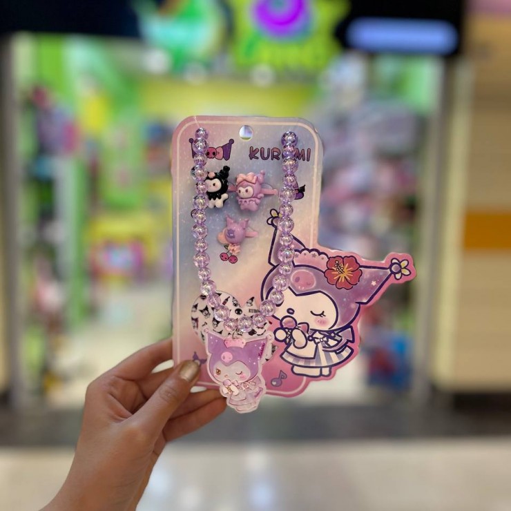 ست انگشتر و گردنبند کرومی