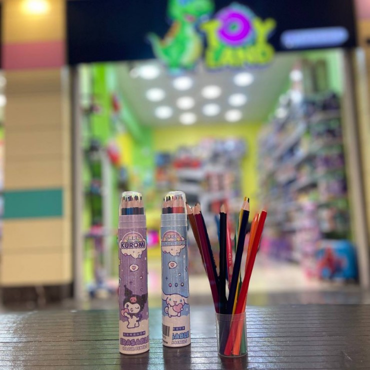 مداد رنگی 12 رنگ سانریو