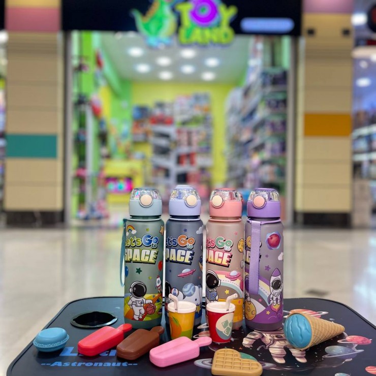 قمقمه فضانورد نی دار