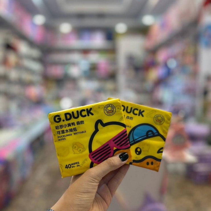 دستمال کاغذی جیبی طرح اردک