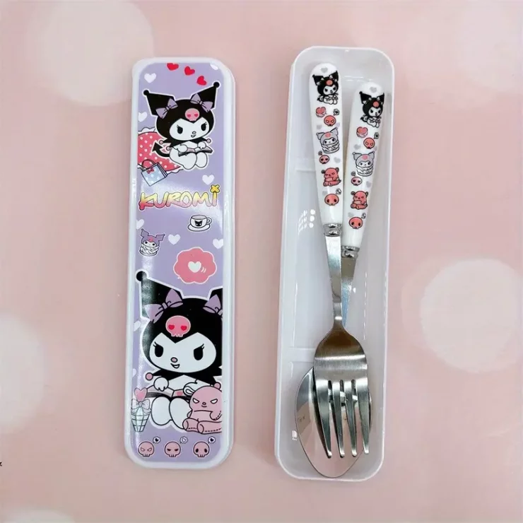 قاشق چنگال کرومی