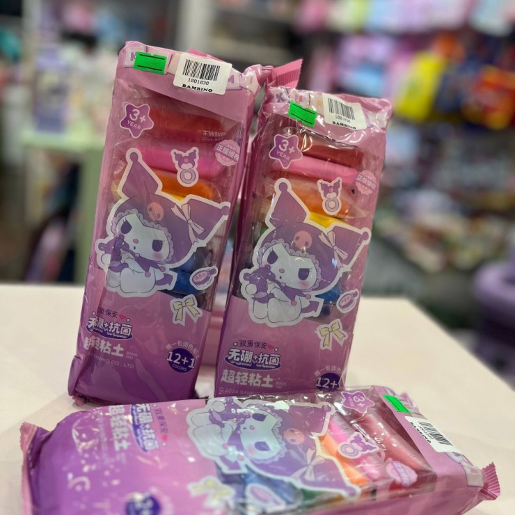 خمیر کلی 12+1 رنگ کرومی