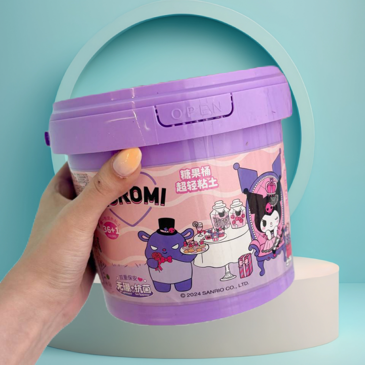 خمیر کلی سطلی 36+1 رنگ کرومی