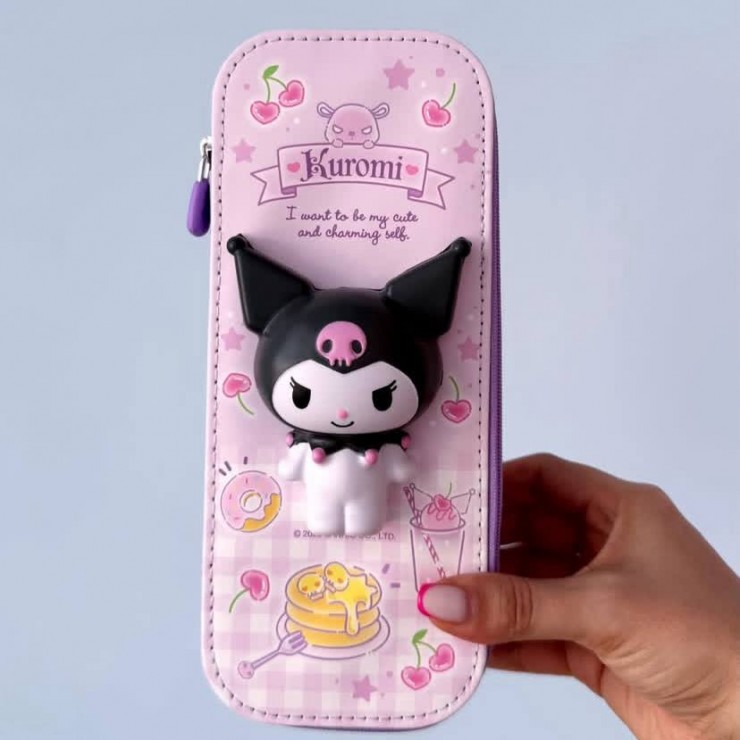 جامدادی اسکوییشی دار کرومی سانریو