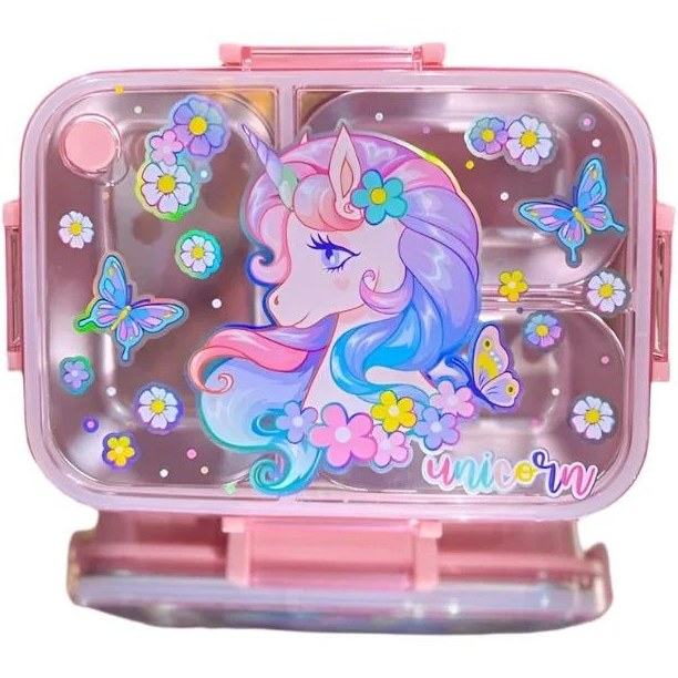 ظرف غذا استیل طرح تک شاخ وست