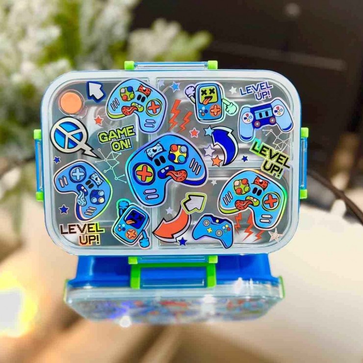 ظرف غذا استیل طرح گیم وست