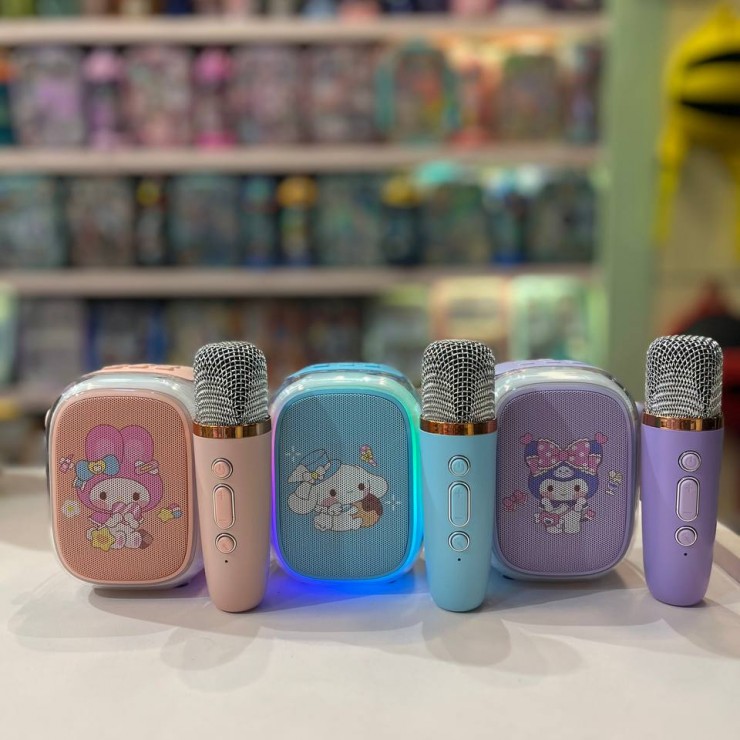 اسپیکر و میکروفون طرح دار