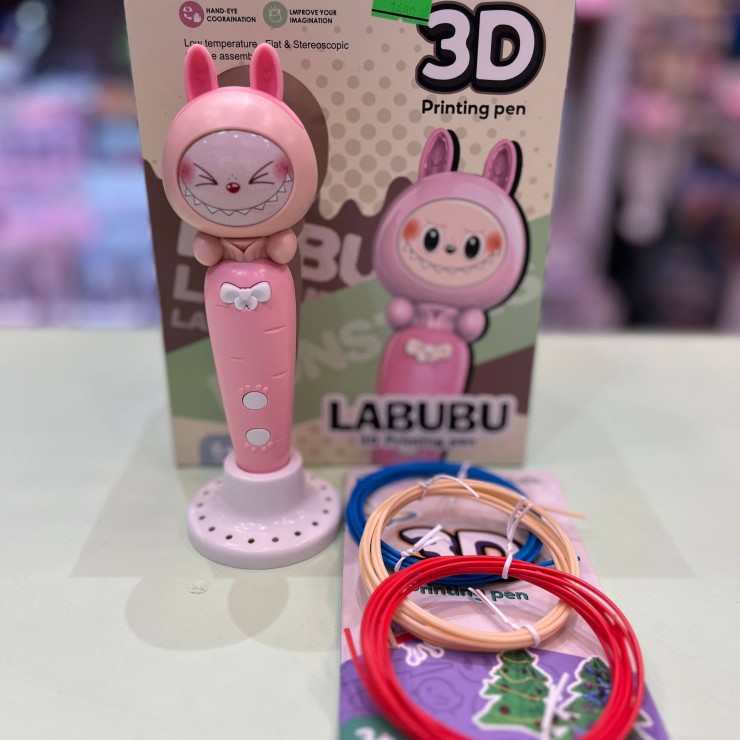 قلم سه بعدی طرح لبوبو