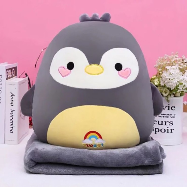 پتو بالشتی طرح پنگوئن