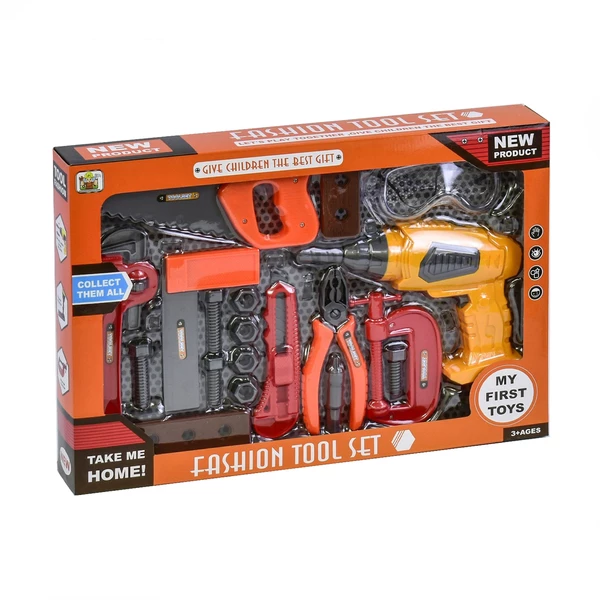 ست اسباب بازی ابزار مدل نجاری