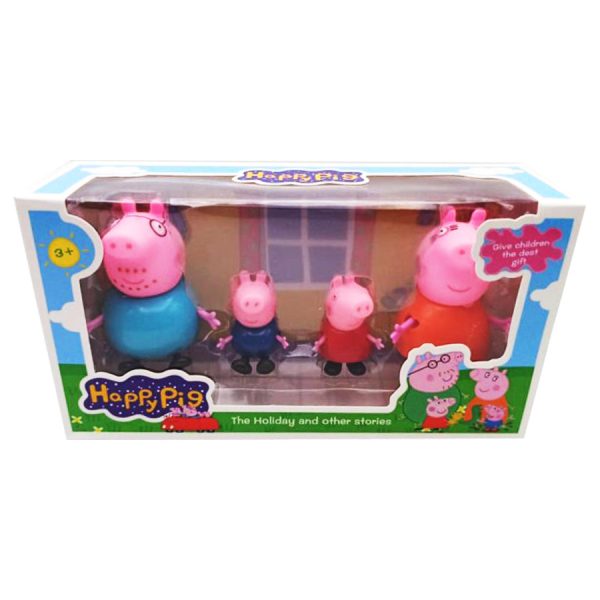 فیگور مدل پپا پیگ مجموعه 4 عددی