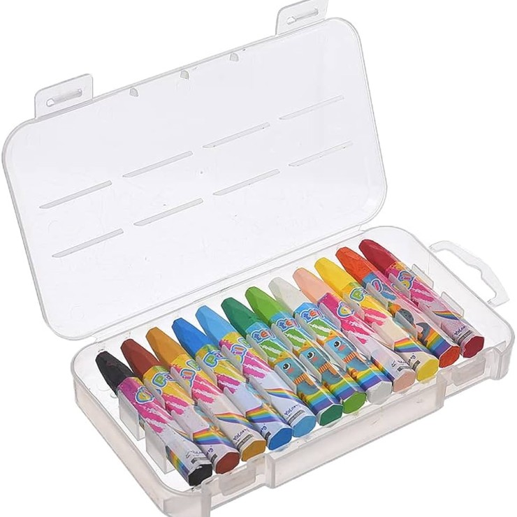 پاستل 12 تایی روغنی yalong