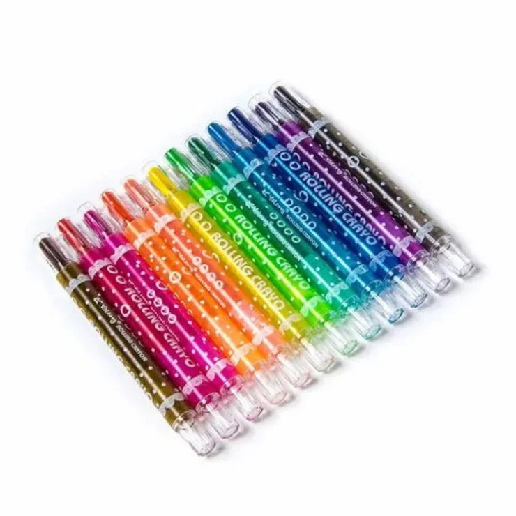 پاستل چرخشی 12 رنگ yalong